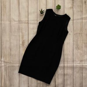 Black sleeveless petite dress by Talbots